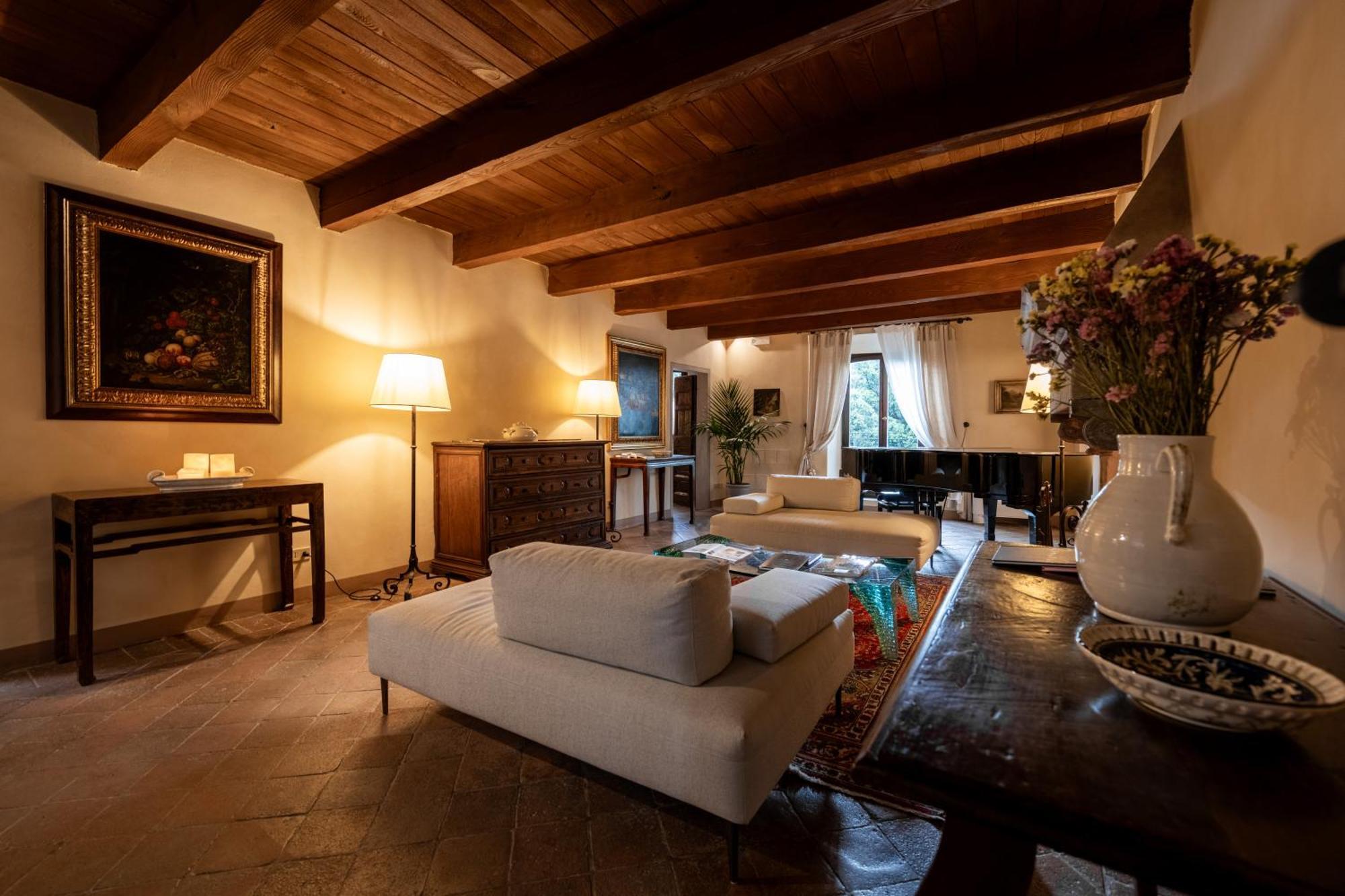 Palazzo Viviani Castello Di Montegridolfo Hotel Luaran gambar