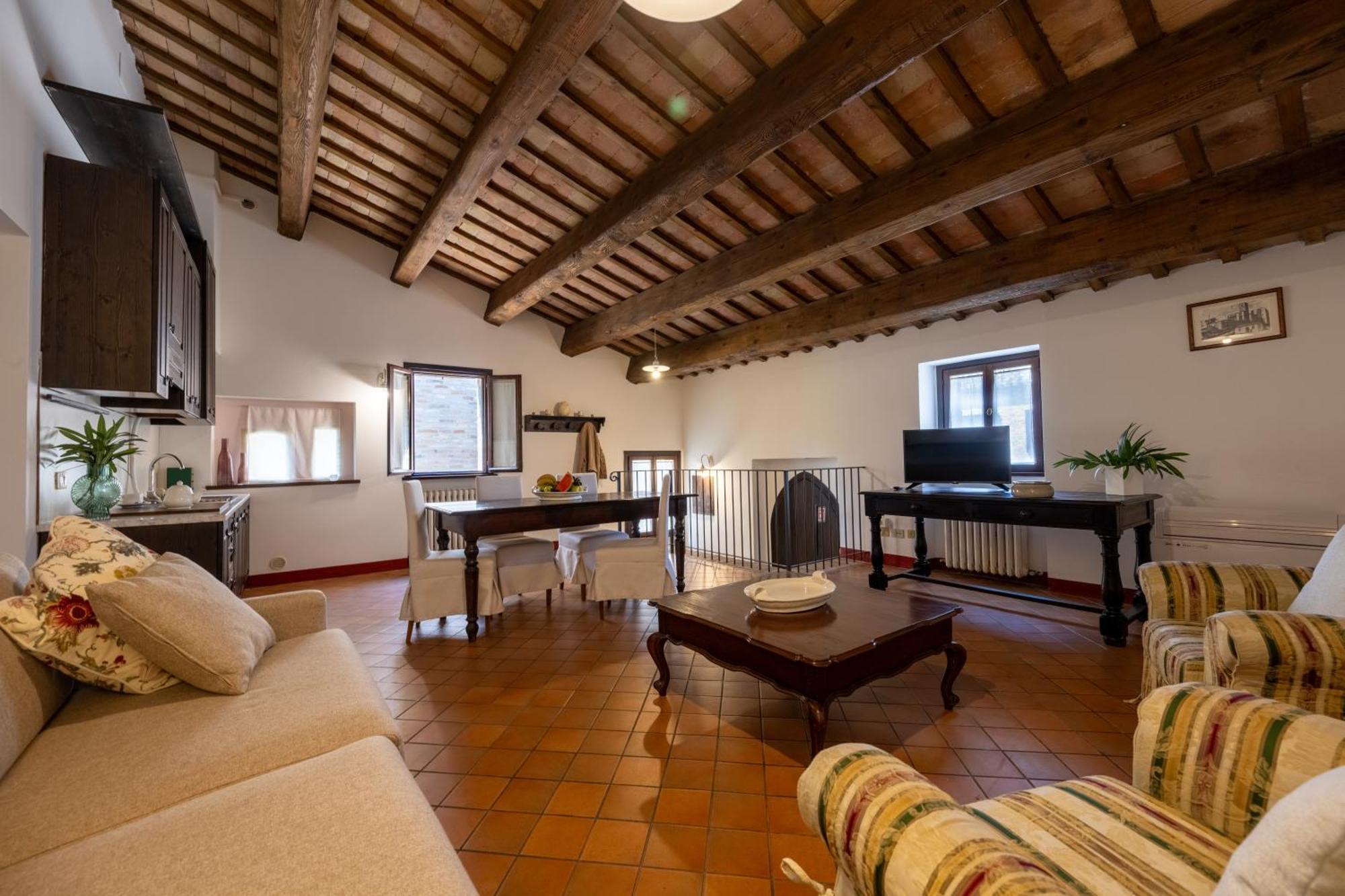 Palazzo Viviani Castello Di Montegridolfo Hotel Luaran gambar